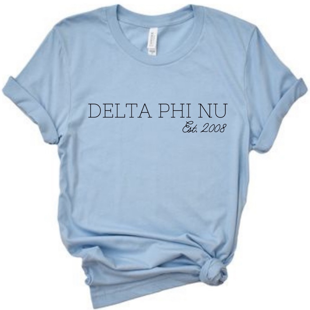 Customizable Sorority T-Shirts